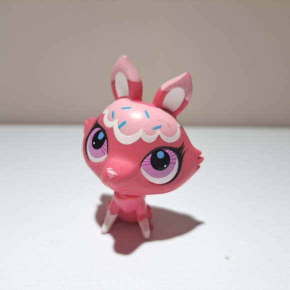 Pink FOX #3000 - Littlest Pet Shop - Hasbro LPS - Picture 2 of 8